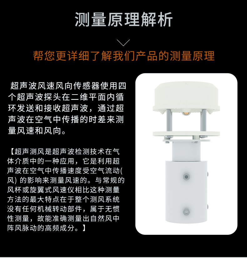 超聲波風(fēng)速傳感器測(cè)量原理解析圖